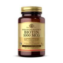 Suplemento Solgar Biotin 1000mcg 100 cápsulas vegetais