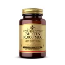 Suplemento Solgar Biotina 10.000mcg - 60 Cápsulas Vegetais