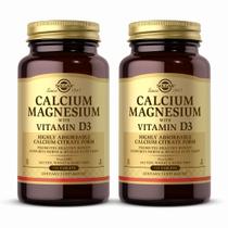 Suplemento Solgar Calcium Magnésio com Vitamina D3 150 Comprimidos