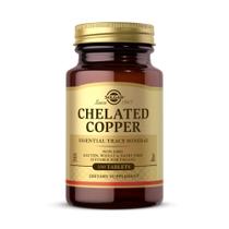 Suplemento Solgar Chelated Copper 100 comprimidos veganos