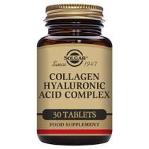 Suplemento Solgar Colágeno e Ácido Hialurônico - 30 Comprimidos