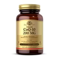 Suplemento Solgar CoQ10 Vegetariano - 200mg com 60 Cápsulas