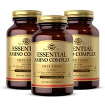 Suplemento Solgar Essential Amino Complex 90 cápsulas x3