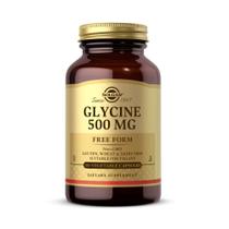 Suplemento Solgar Glycine 500mg 100 cápsulas vegetais Suplemento Solgar Glycine 500mg 100 cápsulas vegetais