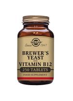 Suplemento Solgar - Levedura de Cerveja com 7 ½ Grãos e Vitamina B12