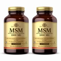 Suplemento Solgar MSM 1000mg 120 comprimidos x 2 - 240 porções Suplemento Solgar MSM 1000mg 120 comprimidos x 2 - 240 porções