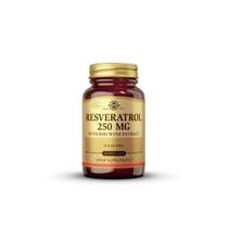 Suplemento Solgar Resveratrol com extrato de vinho tinto 250mg