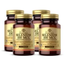 Suplemento Solgar Selenium 100mcg 100 comprimidos x 4 Suplemento Solgar Selenium 100mcg 100 comprimidos x 4