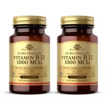 Suplemento Solgar Sublingual de Vitamina B12 1000mcg x 250 Nuggets