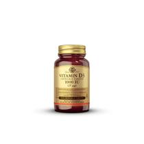 Suplemento Solgar Vitamina D3 25mcg (1000UI) 100 comprimidos mastigáveis