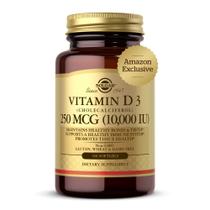 Suplemento Solgar Vitamina D3 Colecalciferol 250mcg 10000UI