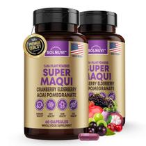 Suplemento SOLNUVI Organic Super Maqui Berry 60 cápsulas