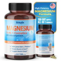 Suplemento SOTALIX SUPLEMENTO Absorção do Complexo X5 de Magnésio 5 em 1