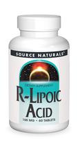 Suplemento Source Naturals Ácido R-Lipóico 100mg - 60 comprimidos Suplemento Source Naturals Ácido R-Lipóico 100mg - 60 comprimidos