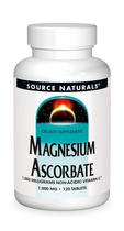 Suplemento Source Naturals Ascorbato de Magnésio 1000 mg 120 comprimidos