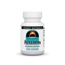 Suplemento Source Naturals Astaxantina 12 mg - 30 Cápsulas em Gel