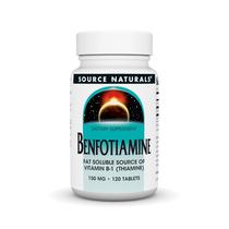 Suplemento Source Naturals Benfotiamina 150 mg - 120 comprimidos Suplemento Source Naturals Benfotiamina 150 mg - 120 comprimidos