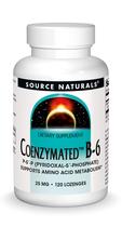 Suplemento Source Naturals Coenzymated B-6 P-5 25 mg 120 pastilhas
