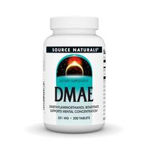 Suplemento Source Naturals DMAE Dimetilaminoetanol 200 comprimidos