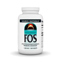 Suplemento Source Naturals FOS 1000mg de frutooligossacarídeos