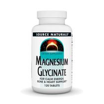 Suplemento Source Naturals Glicinato de Magnésio 200 mg - 120 comprimidos Suplemento Source Naturals Glicinato de Magnésio 200 mg - 120 comprimidos