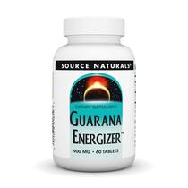 Suplemento Source Naturals Guarana Energizer 900 mg 60 comprimidos