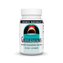 Suplemento Source Naturals Guggulsterones 37,5 mg 60 comprimidos Suplemento Source Naturals Guggulsterones 37,5 mg 60 comprimidos