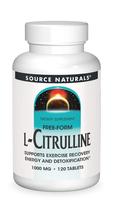 Suplemento Source Naturals L-Citrulina 1000 mg 120 comprimidos