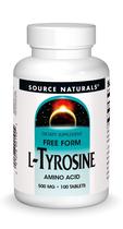 Suplemento Source Naturals L-tirosina 100 comprimidos Suplemento Source Naturals L-tirosina 100 comprimidos
