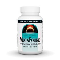 Suplemento Source Naturals MegaFolinic 800mcg - 240 comprimidos Suplemento Source Naturals MegaFolinic 800mcg - 240 comprimidos