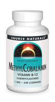 Suplemento Source Naturals Metilcobalamina Vitamina B-12 1mg