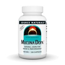 Suplemento Source Naturals Mucuna Dopa 100mg 120 cápsulas