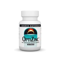 Suplemento Source Naturals OptiZinc, metionina de zinco, 120 comprimidos Suplemento Source Naturals OptiZinc, metionina de zinco, 120 comprimidos