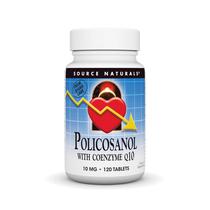 Suplemento Source Naturals Policosanol com Coenzima Q10 10mg