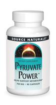 Suplemento Source Naturals Pyruvate Power 750 mg 90 cápsulas Suplemento Source Naturals Pyruvate Power 750 mg 90 cápsulas