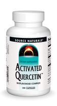 Suplemento Source Naturals, quercetina ativada, 200 cápsulas