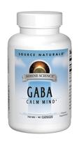 Suplemento Source Naturals Serene Science GABA 750 mg 90 cápsulas