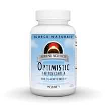 Suplemento Source Naturals Serene Science Optimistic Saffron Complex 60 comprimidos