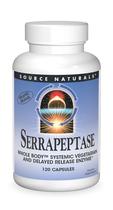 Suplemento Source Naturals Serrapeptase 120 cápsulas Suplemento Source Naturals Serrapeptase 120 cápsulas