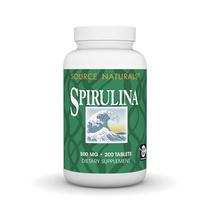 Suplemento Source Naturals Spirulina 200 comprimidos Suplemento Source Naturals Spirulina 200 comprimidos