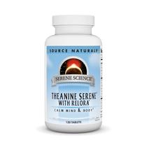 Suplemento Source Naturals Theanine Serene com Relora - 120 Comprimidos