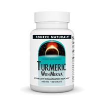 Suplemento Source Naturals Turmeric com Meriva 500mg - 60 comprimidos Suplemento Source Naturals Turmeric com Meriva 500mg - 60 comprimidos