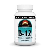 Suplemento Source Naturals Vitamina B-12 2000mcg 200 pastilhas
