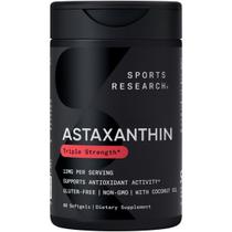 Suplemento Sports Research Astaxantina 12 mg Cápsulas gelatinosas x60