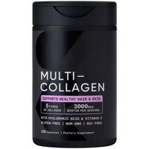 Suplemento Sports Research Multi Collagen 180 cápsulas