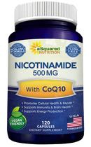 Suplemento Squared Nutrition Nicotinamida com CoQ10 - 500mg