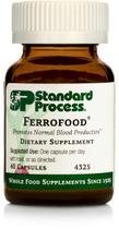 Suplemento Standard Process Ferrofood 40 cápsulas