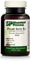 Suplemento Standard Process Inc. Ácido fólico B12 180 comprimidos Suplemento Standard Process Inc. Ácido fólico B12 180 comprimidos