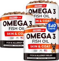Suplemento STRELLALAB Omega 3 Fish Oil 540 Chews