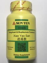 Suplemento Sun Ten Xiao Yao San 100 cápsulas 500 mg Suplemento Sun Ten Xiao Yao San 100 cápsulas 500 mg